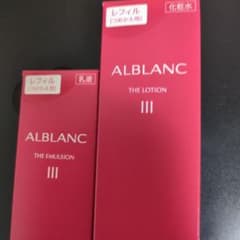 ALBLANC THE LOTION III THE EMULSION IIIのサムネイル