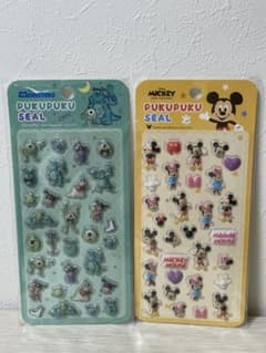 Disney PUKUPUKU SEAL 2種セットのサムネイル