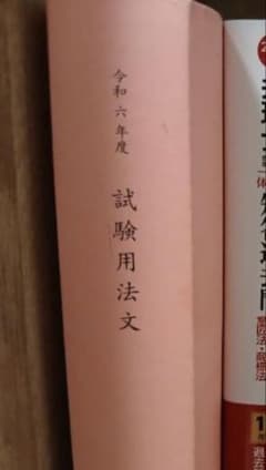 Umi様専用　試験用法文集のサムネイル