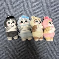 モフサンド　うさにゃんマスコット　全4種セットのサムネイル