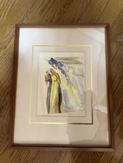 サルバドール・ダリ 『神曲 』リトグラフ 303/500 保証書付 美術品