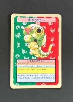 【ポケモンカード】トップサン キャタピー エラーカード 裏青のサムネイル