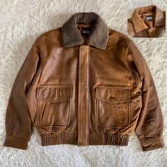 80s オールドユニクロ本革フライトジャケット G-1 A-2 ボア脱着2way 80s オールドユニクロ本革フライトジャケット G-1 A-2 ボア脱着2way