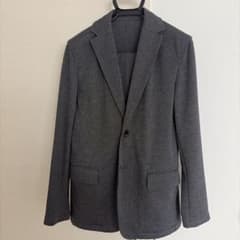 美品 青山ゼロプレッシャースーツ ストレッチ セットアップ 洗えるスーツ