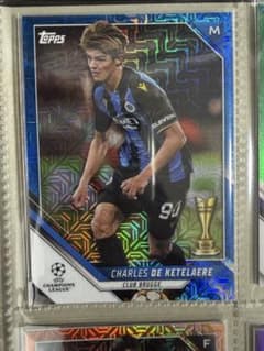 Topps シャルル・デ・ケテラーレ 75枚限定 シリアルカード　ルーキーのサムネイル