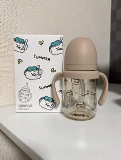 Ubmom PPSU ストローカップ 200ml 2個セット - メルカリ