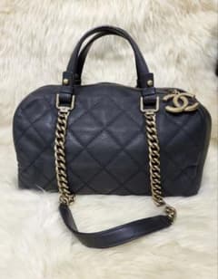 CHANEL キャビアスキン　2wayショルダーバッグのサムネイル