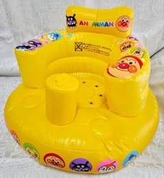 アンパンマン ベビーバスチェア イエロー PVC 7ヶ月〜2才のサムネイル