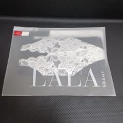 LALA Grant Fairy レギュラーガードル ホワイト×ブラック 76 - メルカリ