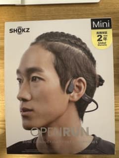 SHOKZ OPENRUN mini 骨伝導イヤホン ブラックのサムネイル