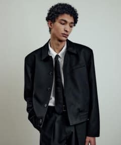 完売品】[LMOOD] エルバートンウールブレンドジャケットツイル 