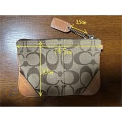 coach ファスナーポーチ シグネチャーのサムネイル