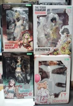 ホラー 美少女 コトブキヤ ジェイソン ペニーワイズ レザーフェイス 未開封 ホラー 美少女 コトブキヤ ジェイソン ペニーワイズ レザーフェイス 未