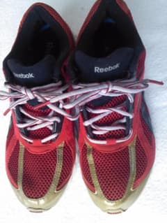 Reebok スニーカー レッド ゴールド メンズ
