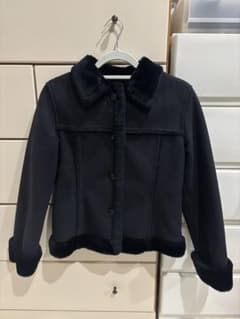 a.v.v MICHEL KLEIN PARIS フェイクムートンジャケットのサムネイル
