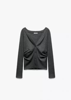 zara ソフトリブジャケットのサムネイル