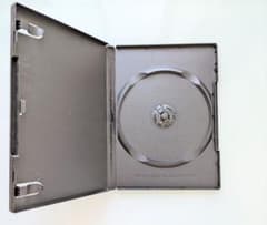 DVDケース ブラック 空ケース 1枚収納用のサムネイル