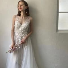 DRESSPRODUCTION(W162) ウェディングドレス　ブーケ付き DRESSPRODUCTION(W162) ウェディングドレス ブーケ付き - メルカリ