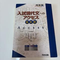 入試現代文へのアクセス 基本編のサムネイル