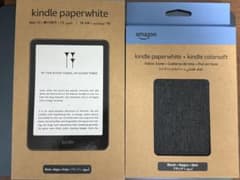 【ほぼ新品】kindle paperwhite 第12世代 16GB ほぼ新品 Kindle Paperwhite 第12世代 16GB 純正カバー付 - メルカリ