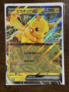 ポケモンスタンプラリー 2025 ジャンボカード ピカチュウex 1点のサムネイル