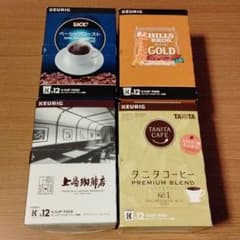 KEURIG（キューリグ）コーヒーカプセル4種セットのサムネイル