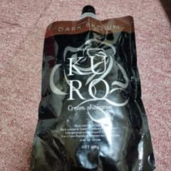 VALANCE KURO Cream Shampoo ダークブラウン 400gのサムネイル
