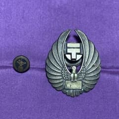 郵便局・郵政省/旧型/鳩の帽章 - メルカリ