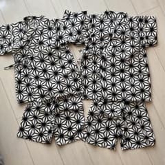 ゆっきい様専用！甚平セット/120センチ/130センチのサムネイル