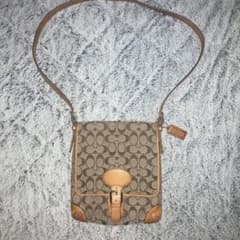 COACH シグネチャー ショルダーバッグ 　swag Yoko レア品のサムネイル