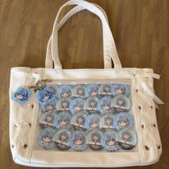 カラフルピーチ　るなさん　缶バッジ　キーホルダーWEGOホワイト痛バ　まとめ売り カラフルピーチ るなさん 缶バッジ キーホルダーWEGOホワイト痛バ
