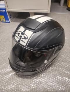 Kabuto RT33 フルフェイス ヘルメット 黒/白 ストライプ OGKのサムネイル