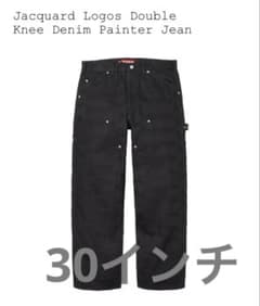 Supreme Jacquard Logos Double Knee Denim - メルカリ