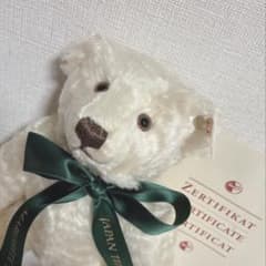 シュタイフ　ジャパンテディシリーズ　MIFUYU steiff スノーホワイト シュタイフ ジャパンテディシリーズ MIFUYU steiff スノーホワイト