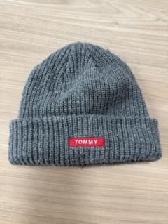 TOMMY ニット帽 ビーニー グレーのサムネイル