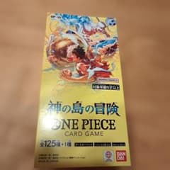 【未開封】ワンピース　神の島の冒険　7BOX テープ付き ONE PIECEカード 神の島の冒険 BOX【未開封テープ付】 - メルカリ