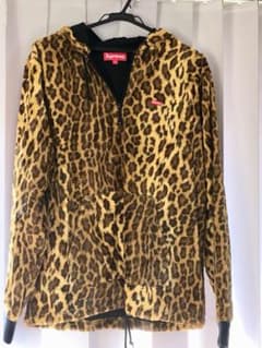supreme シュプリーム プルパーカー ヒョウ柄のサムネイル