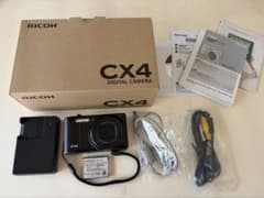 RICOH リコー　CX4 デジタルカメラ　ブラック　シャッター数約880回のサムネイル