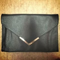 クラッチバック 黒 1のサムネイル