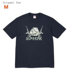 Supreme Origami Tee Navy オリガミTシャツ ネイビー M Supreme Origami Tee Navy オリガミTシャツ ネイビー M - メルカリ