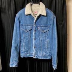 【美品】80s Levi's 70608 38 ボアデニムジャケットのサムネイル
