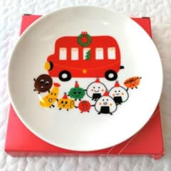 おべんとうバス クリスマスケーキ皿のサムネイル