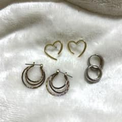 ゴールド系ピアスセットのサムネイル