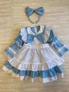 キャサリンコテージ アリス ワンピース カチューシャ付のサムネイル