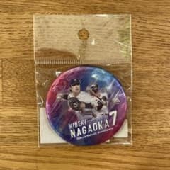 東京ヤクルトスワローズ ファン感謝DAY 2023 缶バッジ 7 長岡秀樹 