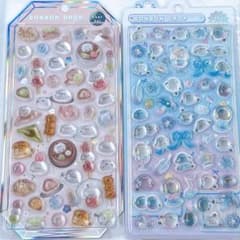 正規品！ ボンボンドロップシール もちもち しまえな 2枚セットのサムネイル