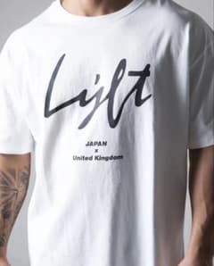 LÝFT Tシャツ JAPAN x UK ホワイトのサムネイル
