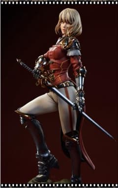 フィギュア　ソロレベ　向坂雫　フィギュア　美女　ガレージキット　未塗装未組立 ソロレベ 向坂雫 フィギュア ガレージキット ガレキ 未塗装未組立