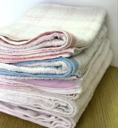 中古バスタオル 5枚 まとめ売り - メルカリ