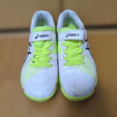 asics LAZERBEAM キッズスニーカー ホワイト×ライム20.5センチのサムネイル
